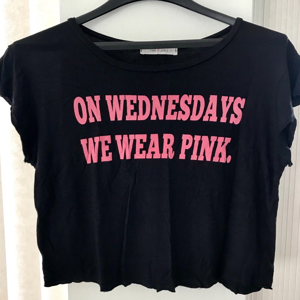 Mean girls crop top